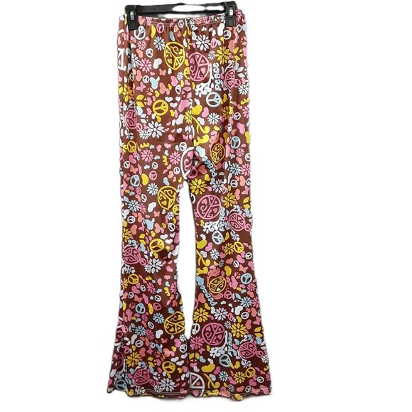 Peace & Love Juniors Size LARGE Pullon Pants Elastic Waist 27", 32" Long - Picture 2 of 6